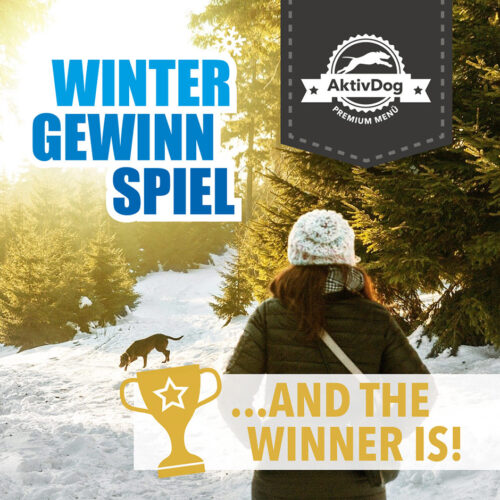 Und hier die Gewinner unserers AktivDog Winter Bilder Gewinnspiels