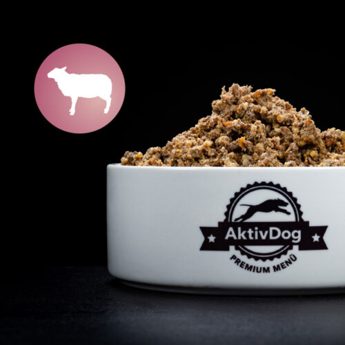 AktivDog – Das natürliche Schweizer Hundefutter in der Sorte "Alles vom Schaf" ohne Zusatzstoffe