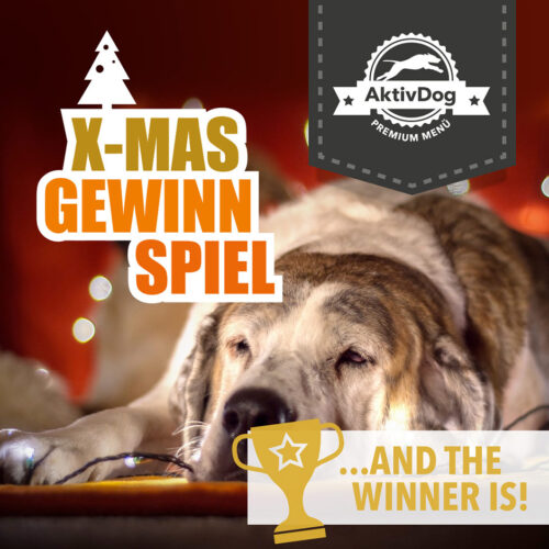 Hier die Gewinner des AktivDog Hundefutter Weihnachts Gewinnspiel