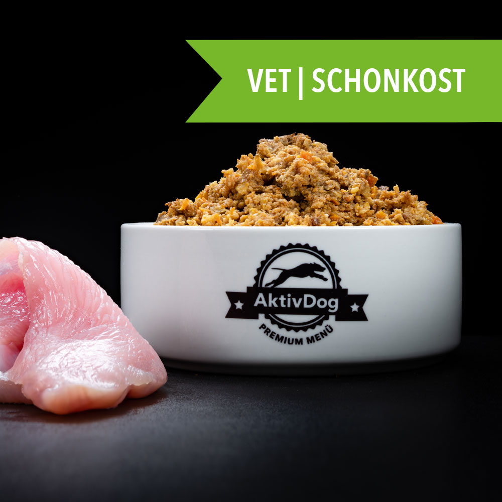 Jetzt NEU: AktivDog VET Schonkost – gesundes Schweizer Futter für Ihren Hund